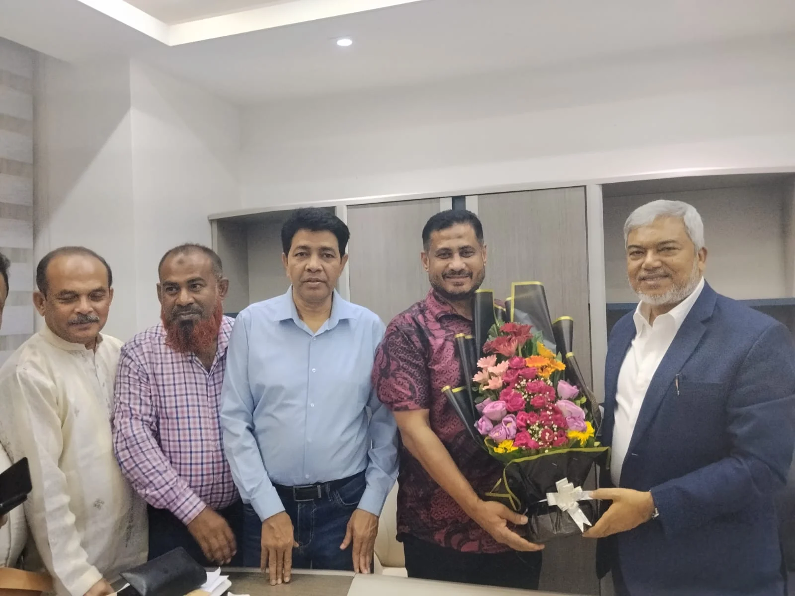 Preparation meeting and invitation for the reception ceremony of Noakhali District Association