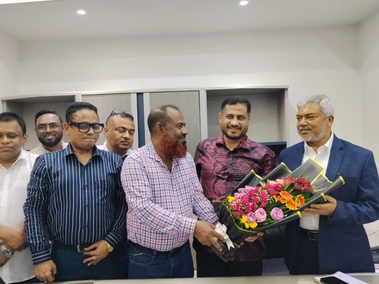 Preparation meeting and invitation for the reception ceremony of Noakhali District Association